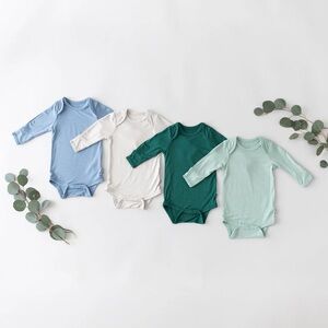 Kyte Baby 3-6 month Longsleeve Bodysuit (2 pieces)